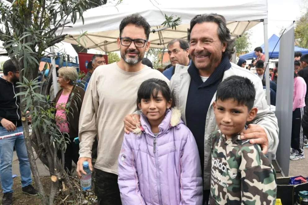 Emiliano Durand y Gustavo Sáenz encabezaron el programa de “La Muni en tu barrio” en Villa Lavalle