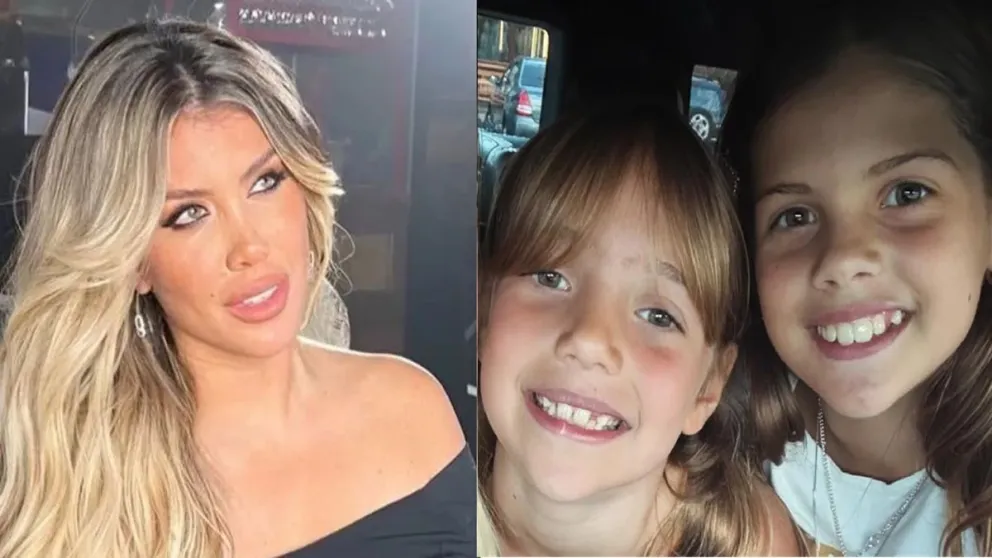 Se conoció cómo se encuentran las hijas de Wanda Nara y Mauro Icardi tras el conflicto que vivieron