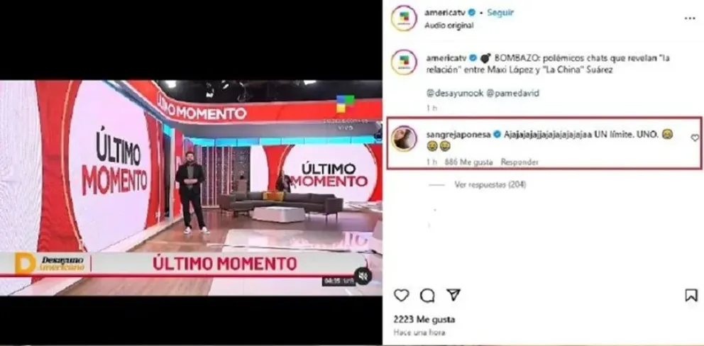 <iframe width="640" height="360" src="https://www.youtube.com/embed/gDtKPW-4kFk" title="&eth;&pound;WANDA NARA CONFIRM&Oacute; EL ROMANCE DE MAXI L&Oacute;PEZ Y LA CHINA SU&Aacute;REZ" frameborder="0" allow="accelerometer; autoplay; clipboard-write; encrypted-media; gyroscope; picture-in-picture; web-share" referrerpolicy="strict-origin-when-cross-origin" allowfullscreen></iframe>