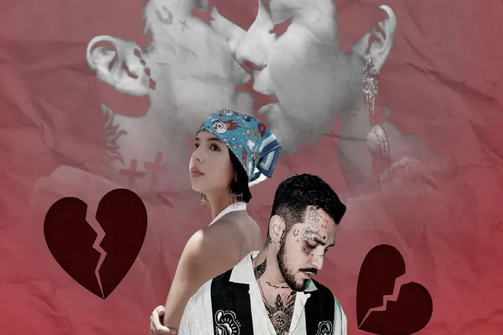 Ya no disimula: captan a Ángela Aguilar ignorando a Christian Nodal en pleno concierto