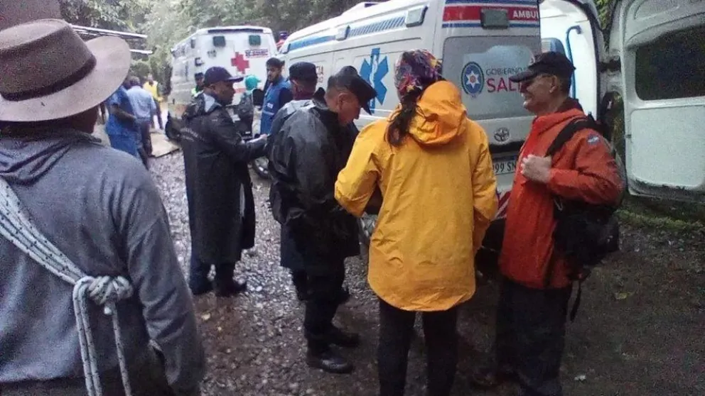 Turistas en la montaña: logran rescatar al grupo de trekking perdido en la Quebrada de San Lorenzo