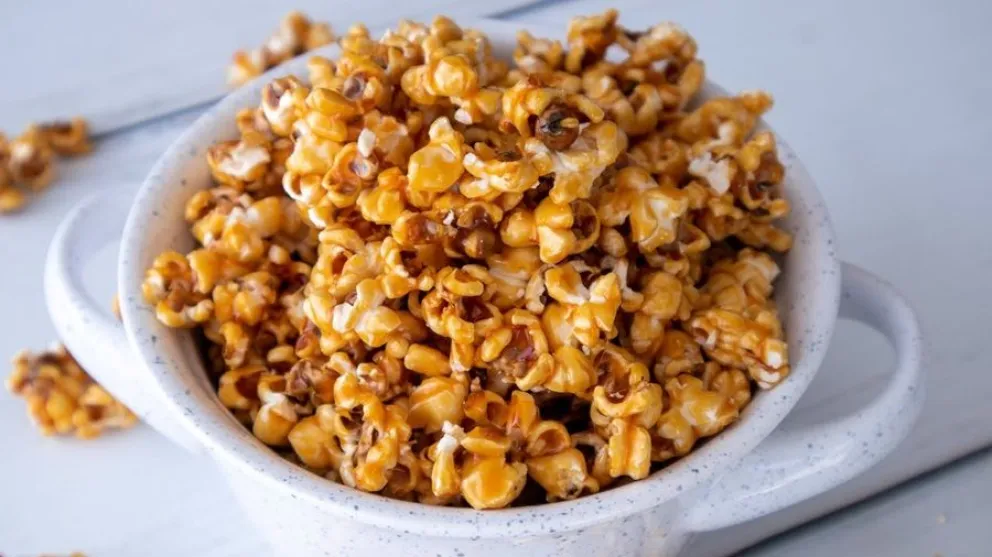 pochoclo acaramelado - receta