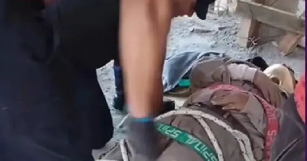 Terrible accidente laboral en San Lorenzo: un obrero cayó de un andamio