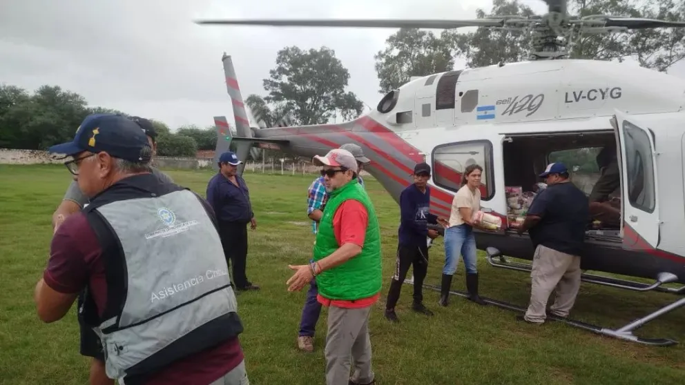 Operativo de Asistencia Humanitaria: llegaron más de 26 toneladas de ayuda a comunidades aisladas