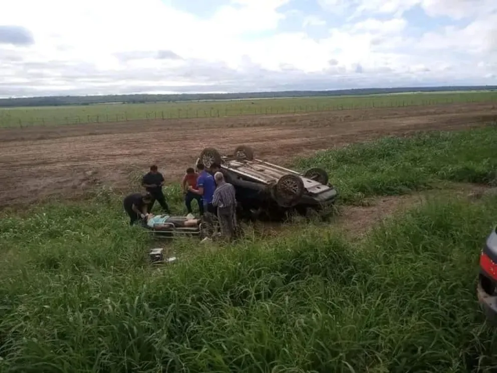 Terrorífico accidente en la Ruta 34: un vehículo volcó y sus ocupantes fueron atacados por abejas