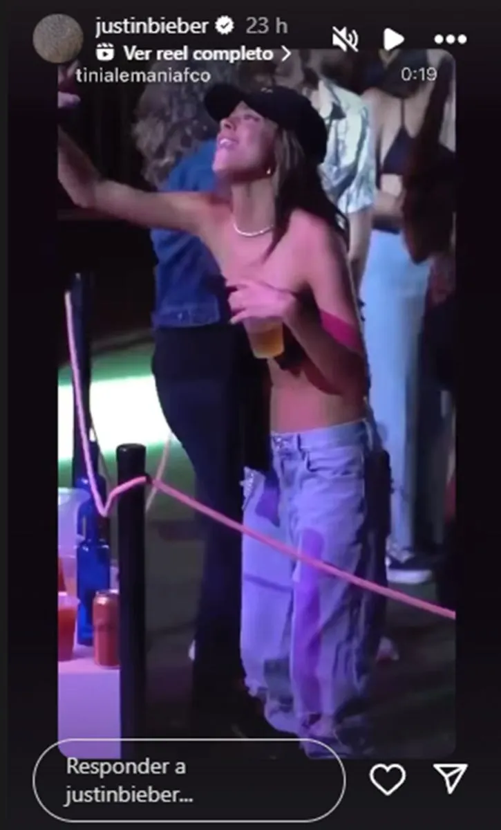Justin Bieber - Tini Stoessel