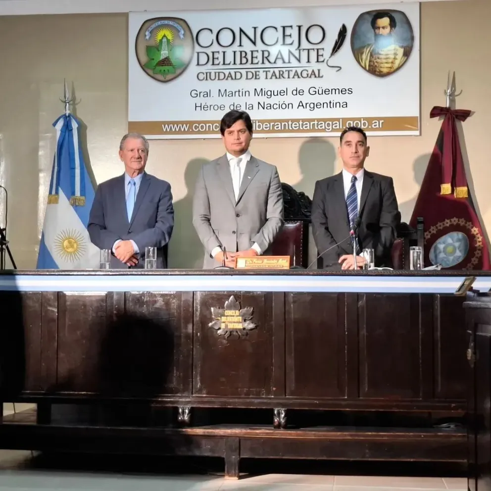 Franco Hernández Berni abrió las sesiones ordinarias del Concejo Deliberante de Tartagal