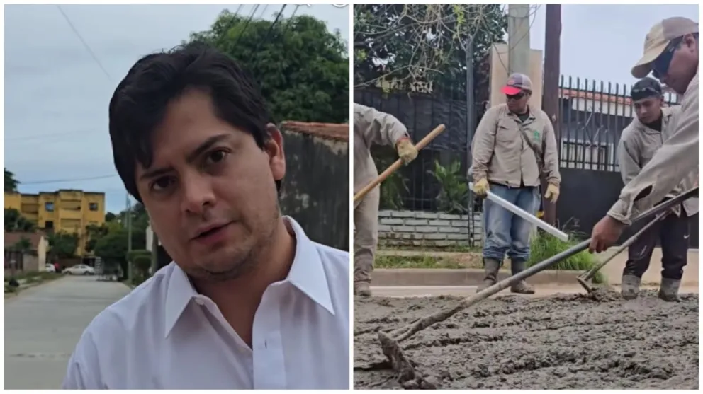 La Municipalidad de Tartagal avanza con las obras de pavimentación en distintos barrios de la ciudad