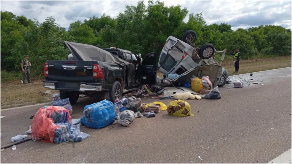 Una mujer murió a causa de un brutal accidente en Ruta Nacional 50
