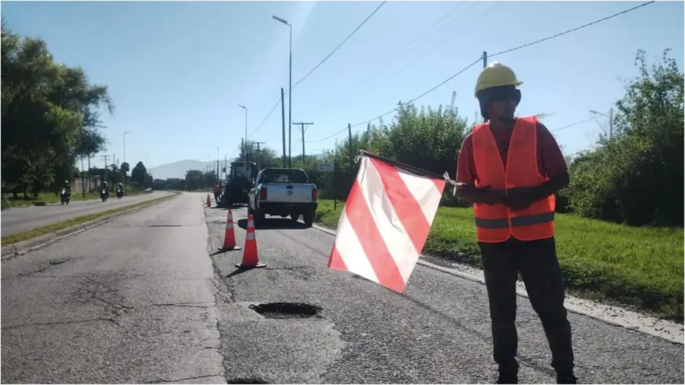 Desvío de tránsito por obras del plan vial en la zona sur de Salta