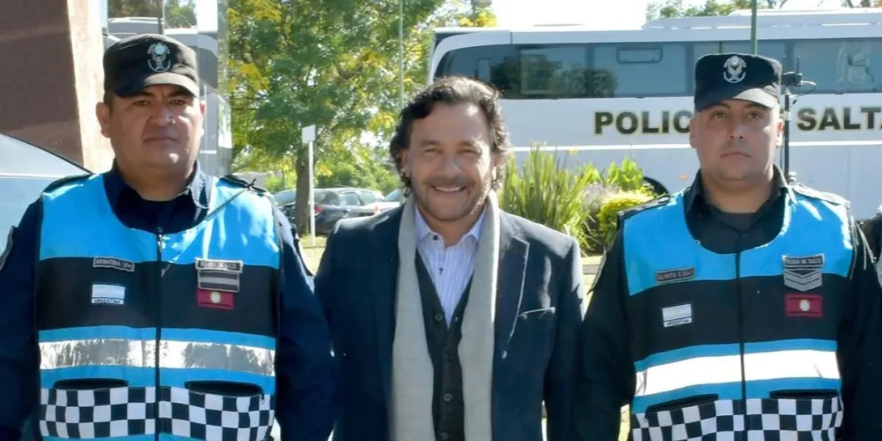 Gustavo Sáenz: “Seguimos fortaleciendo la seguridad”