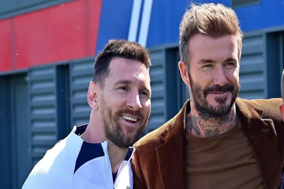 Lionel Messi deslumbró en la fiesta de David Beckham con un reloj de diseño impactante y precio astronómico
