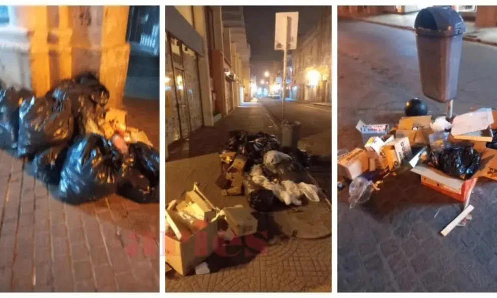 |FOTOS| Salta amaneció llena de basura pese a los contundentes anuncios del paro