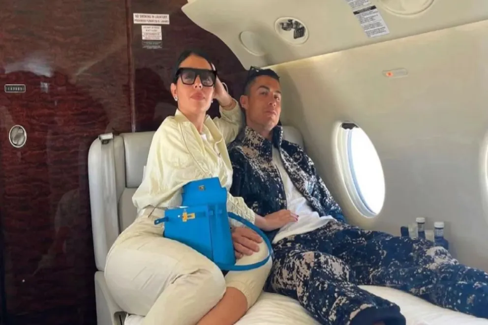 Georgina Rodríguez y Cristiano Ronaldo se embarcan en una millonaria travesía en Arabia