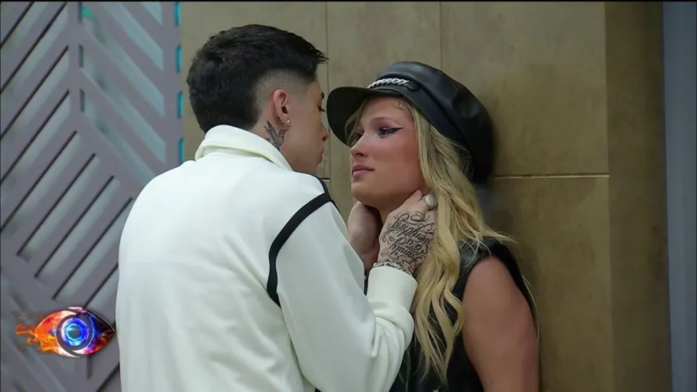 La emotiva visita de Lauty Gram a Gran Hermano: besos, lágrimas y una declaración de amor inolvidable