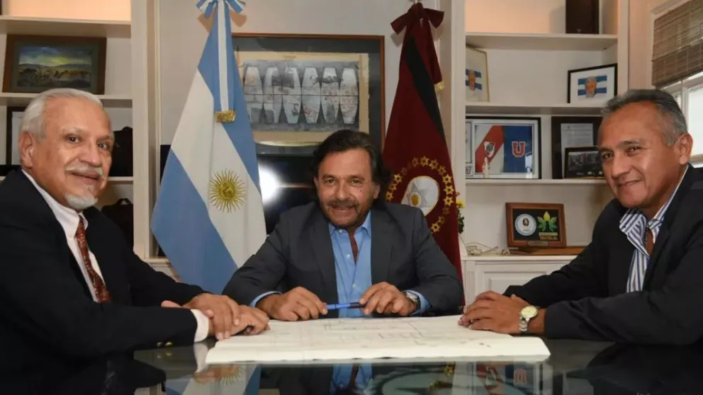 Gustavo Sáenz, Juan Carlos Romero y Federico Casas se reunieron para tratar obras prioritarias para Salta
