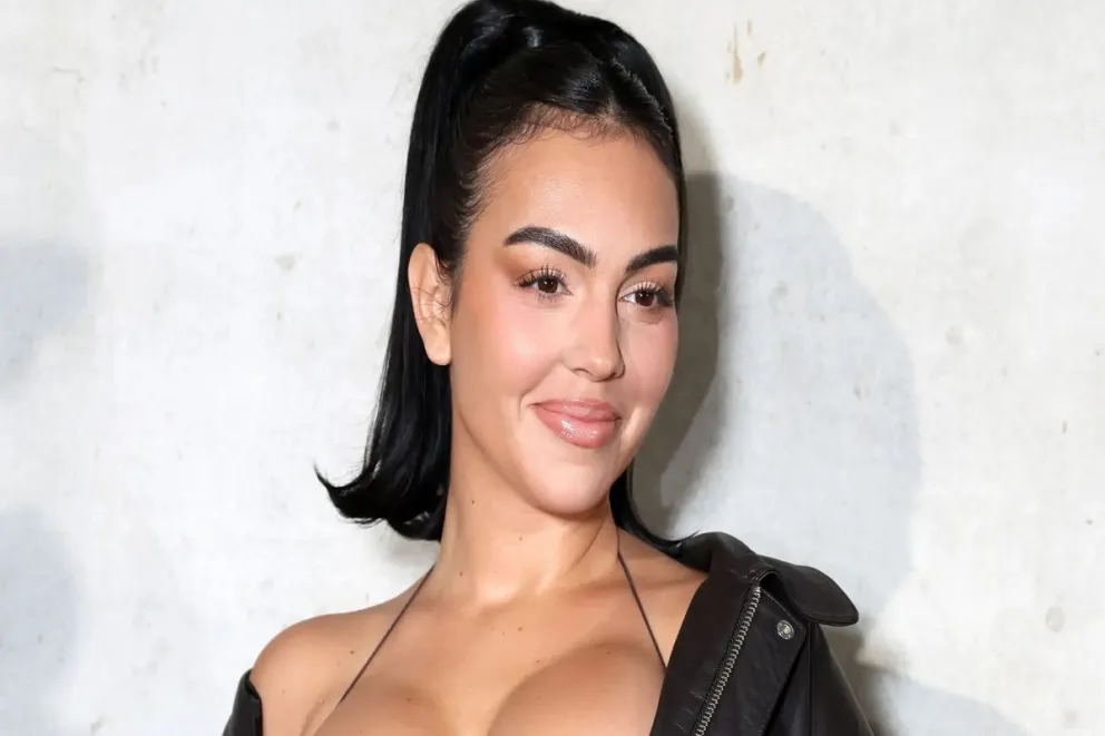 Georgina Rodríguez emocionó a todos con su reacción al doblete de Cristiano en Arabia
