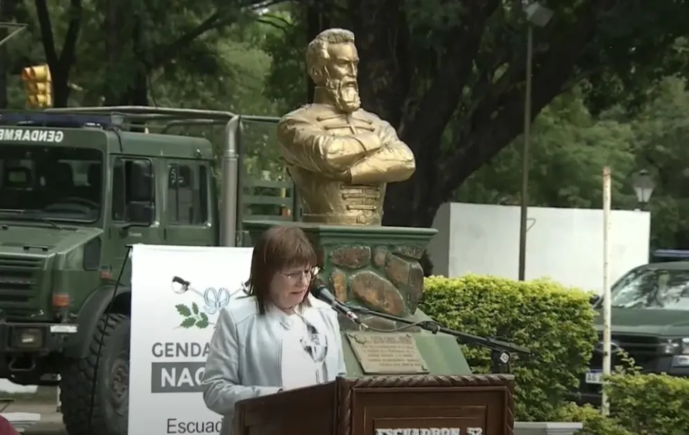 Patricia Bullrich aseguró que el ex intendente de Aguas Blancas, Carlos Martínez, "tenía control del narcotráfico"