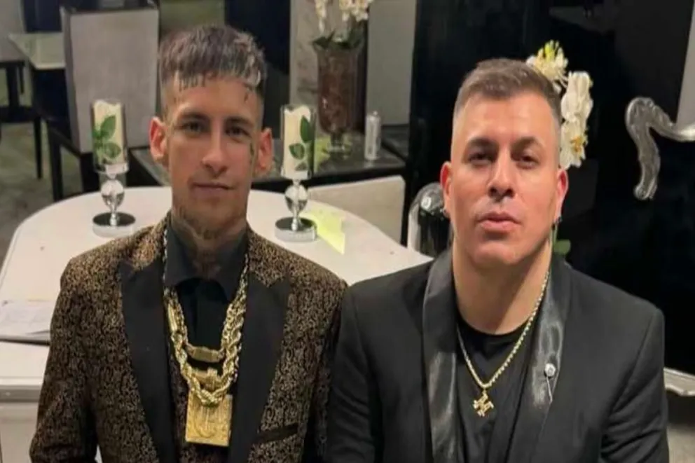 Tras la pelea, L-Gante y su mánager sorprendieron con una foto que nadie vio venir