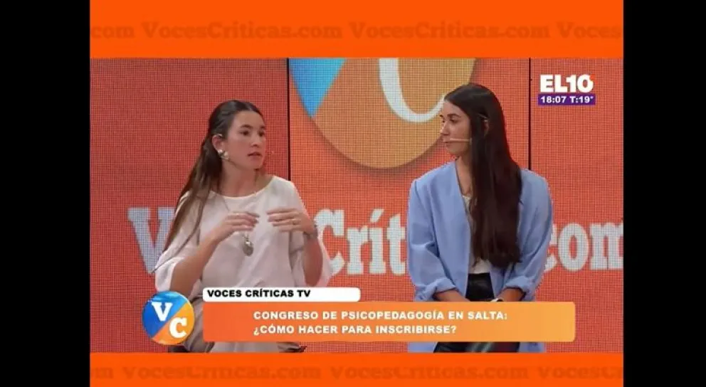 Voces Críticas TV: “La psicopedagogía busca la detección de problemas de aprendizaje”, Dolores Molina sobre el Congreso Potenciate 2025