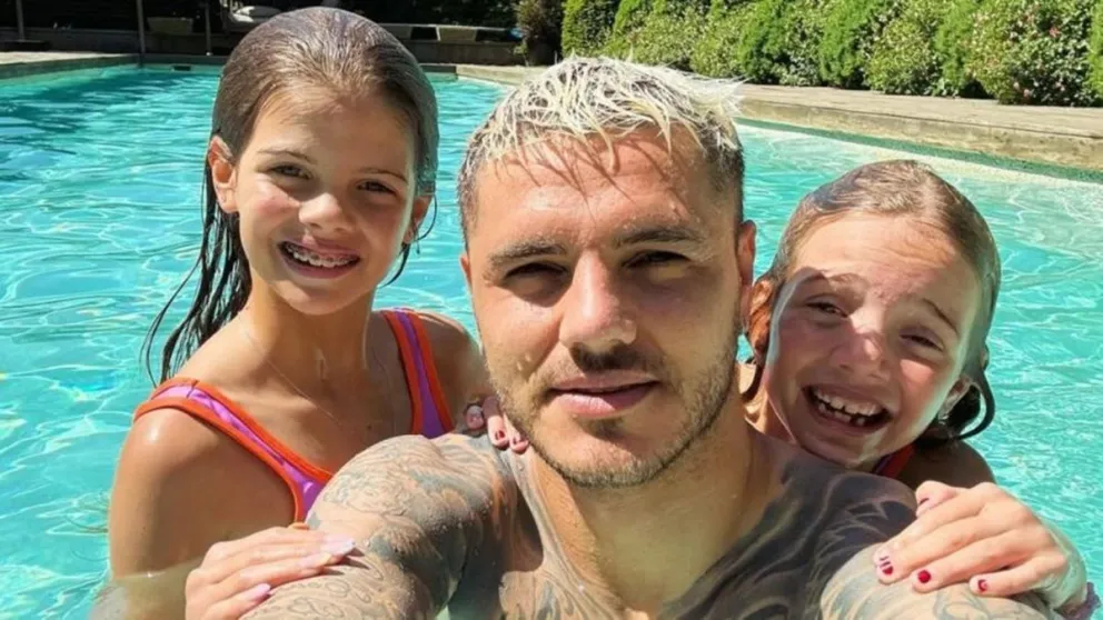 Tras el escándalo Mauro Icardi por fin se reencontró con sus hijas: la reacción de Wanda Nara sorprendió a todos