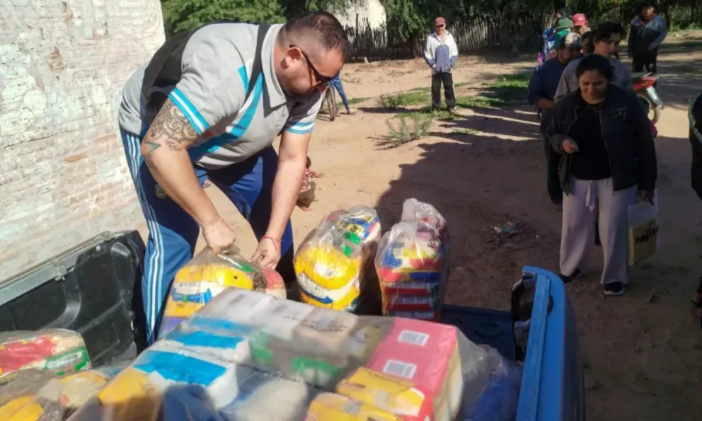 Inicia en Embarcación el operativo de distribución de módulos alimentarios para familias de comunidades originarias