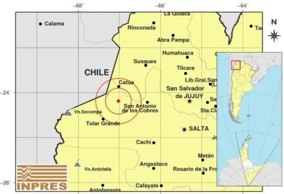 Temblor en Salta 