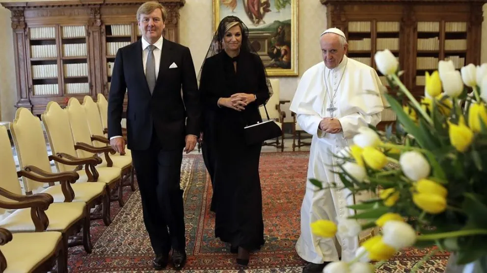 reina Maxima de Holanda - Papa Francisco 