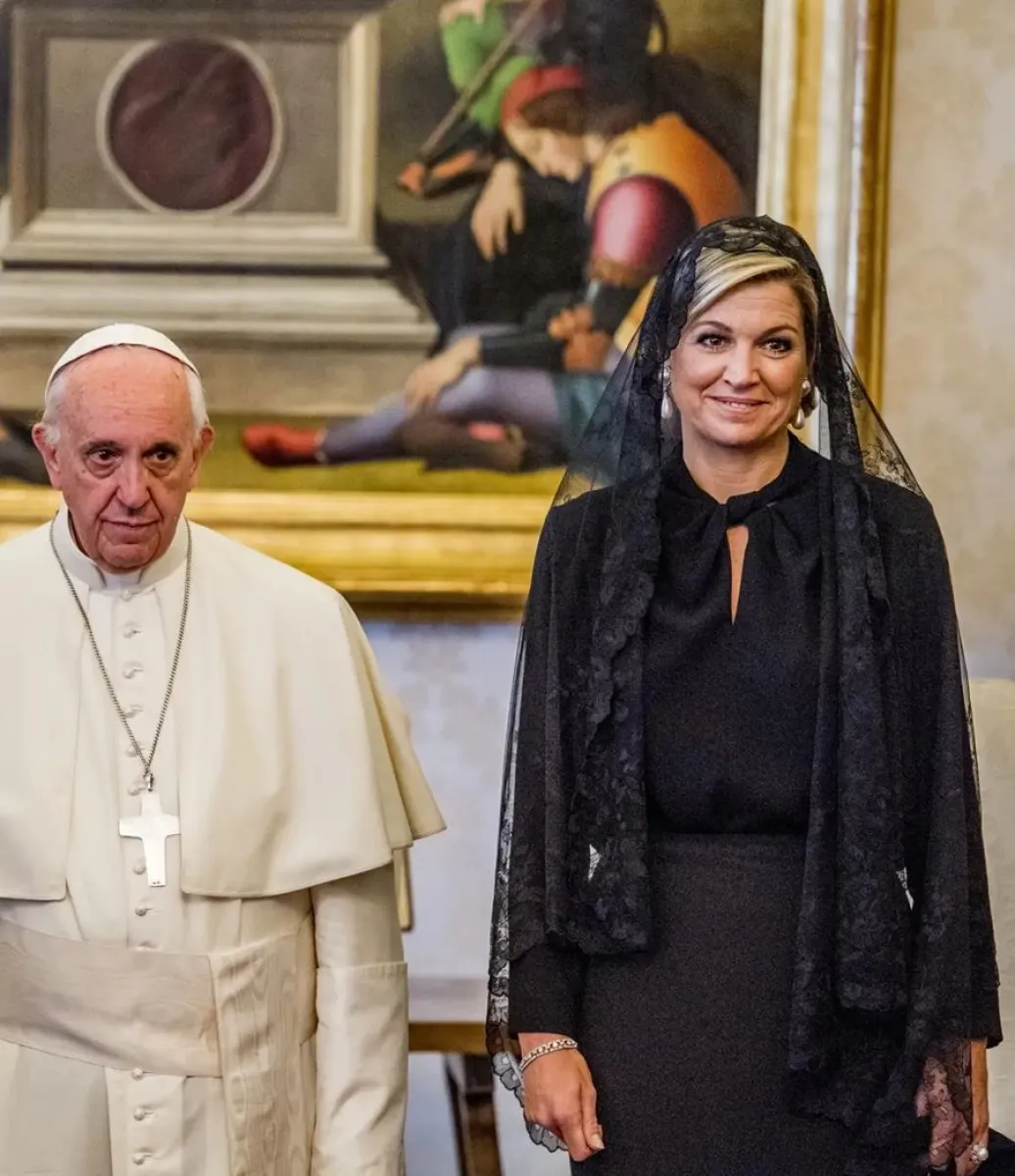 reina Maxima de Holanda - Papa Francisco 