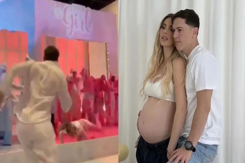 Lele Pons y Guaynaa revelan el sexo de su bebé en fiesta de ensueño, pero un accidente asusta a todos