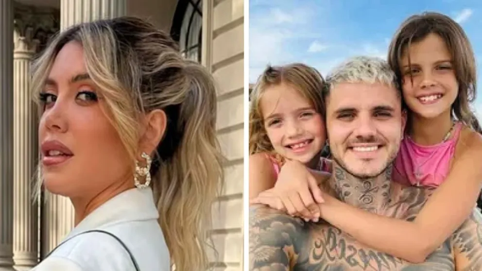 La inesperada reacción de Wanda Nara tras el escándalo de Mauro Icardi con sus hijas: este fue su mensaje