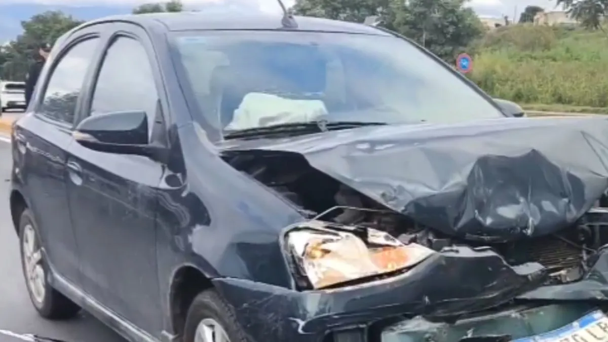 Accidente en Avenida Juan Domingo Per&oacute;n 