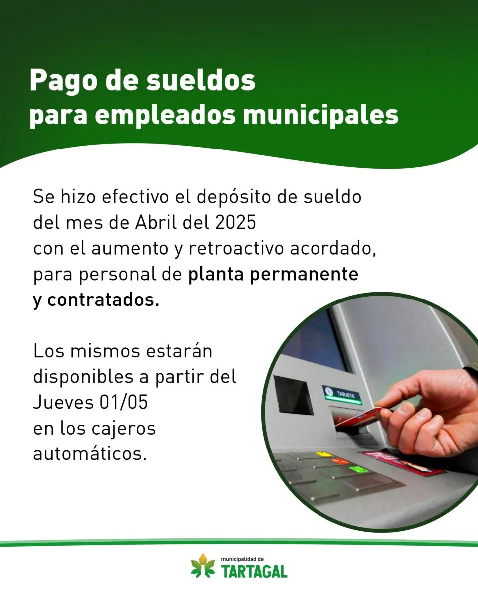 Empleados municipales de Tartagal 