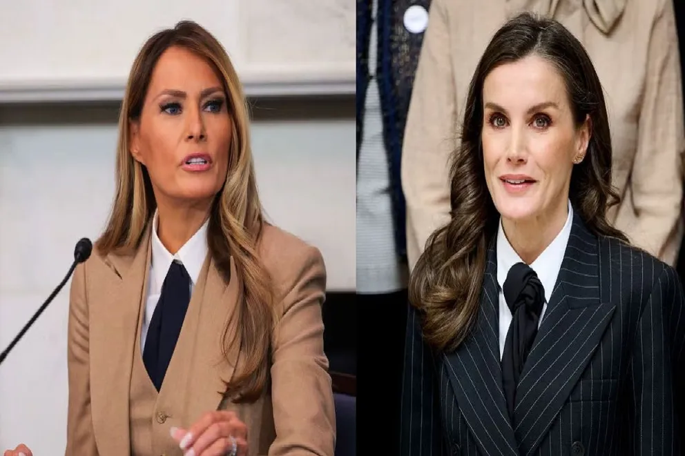 La reina Letizia evitó a Melania Trump en un tenso cruce durante el funeral del Papa