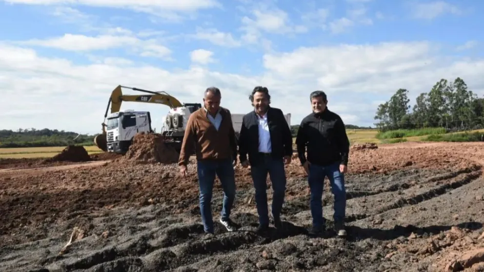 Gustavo Sáenz anunció la reactivación de las obras en la Ruta Nacional 9/34