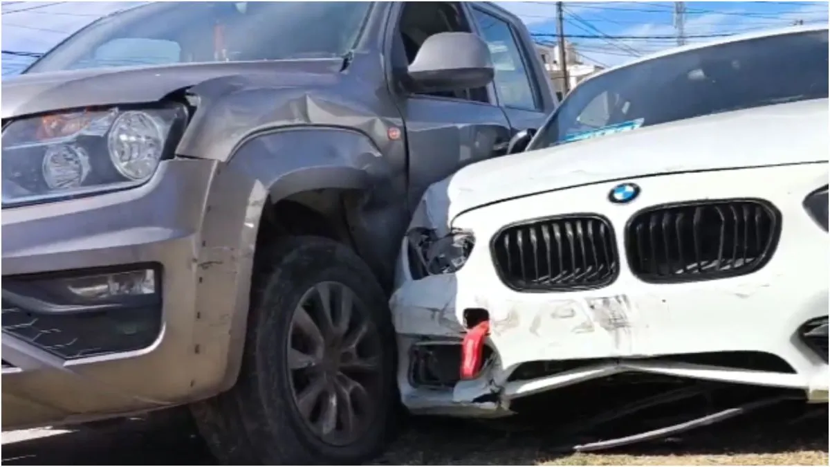 Accidente en Avenida Entre R&iacute;os 