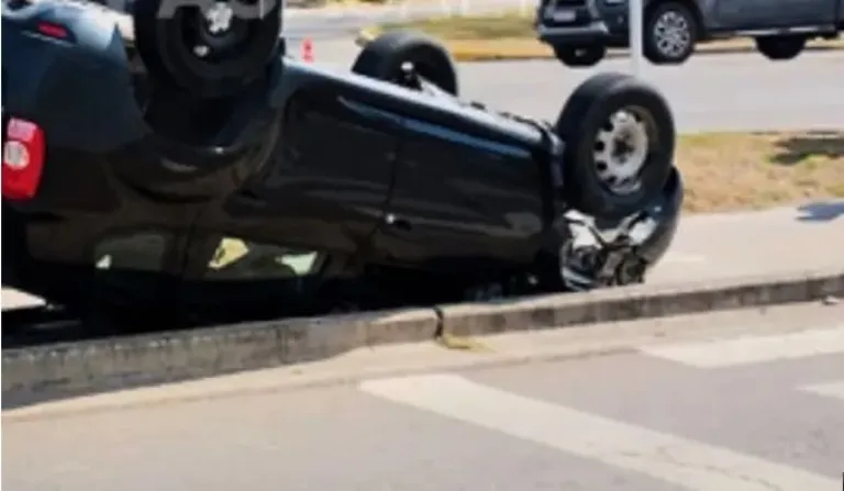 Accidente en Avenida Bolivia 