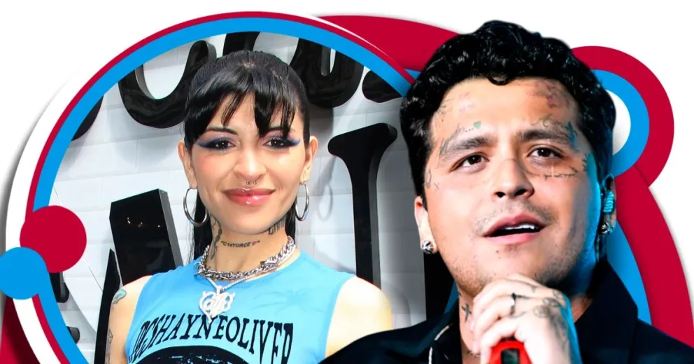 Christian Nodal se quiebra al ver una foto de Cazzu y deja ver más de lo que quería