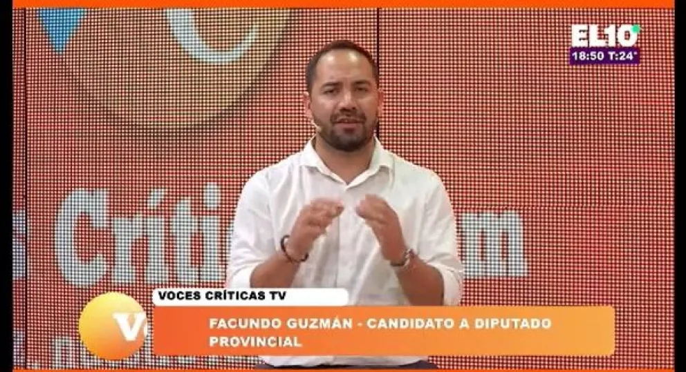 |VOCES CRÍTICAS TV| Facundo Guzmán apuntó contra La Libertad Avanza y denunció vínculos con el narcotráfico