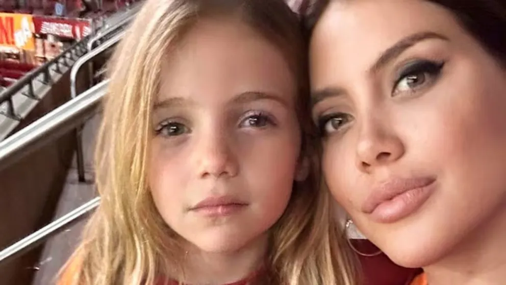 Controversia en redes: la hija menor de Wanda Nara cantó tema de L-Gante con letra subida de tono
