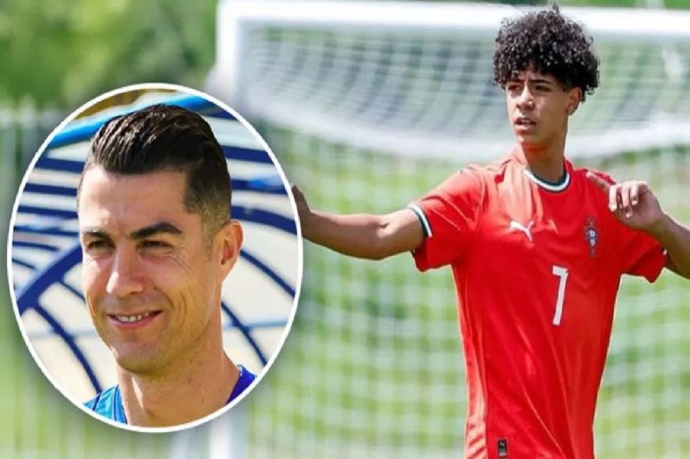 El nuevo CR7 ya está aquí: Cristiano Jr sorprende al mundo con doblete y homenaje