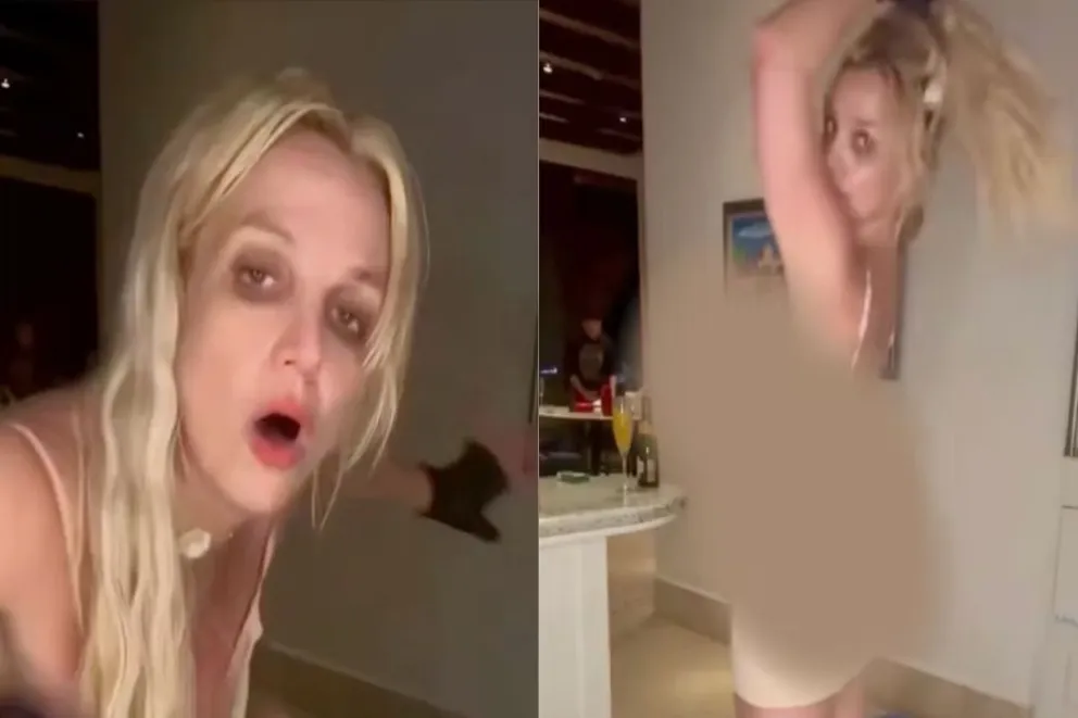 ¿En caída libre?, el video más preocupante de Britney Spears desata alarma mundial