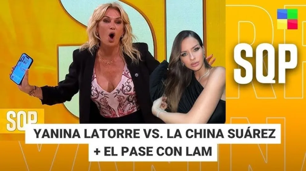 China Su&aacute;rez - Yanina Latorre
