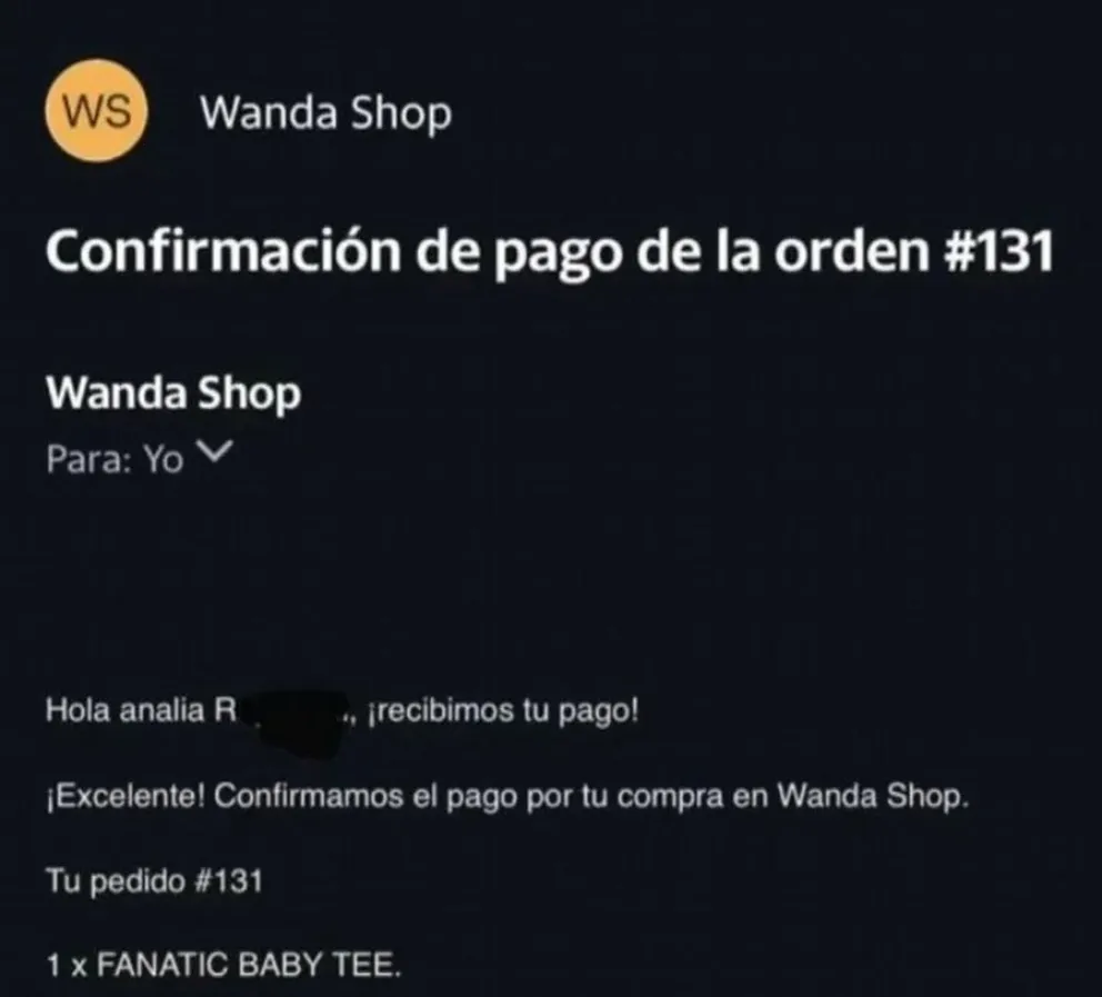Wanda Nara - estafa
