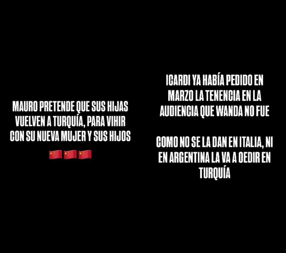 Wanda Nara - Mauro Icardi - &Aacute;ngel de Brito