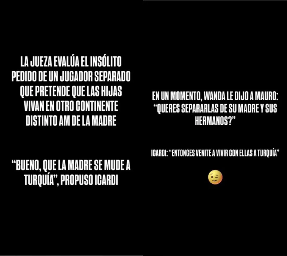 Wanda Nara - Mauro Icardi - &Aacute;ngel de Brito