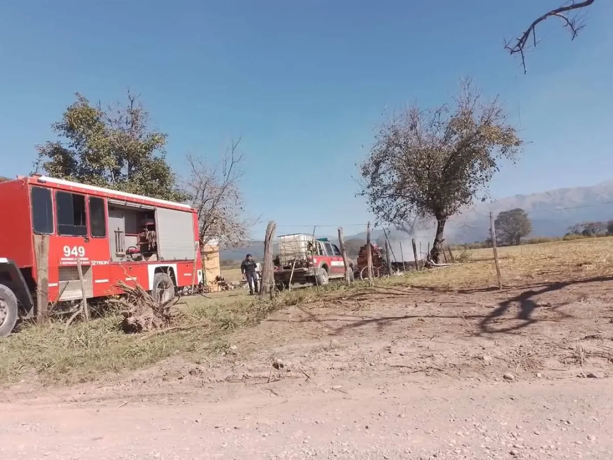 Incendio de una vivienda 