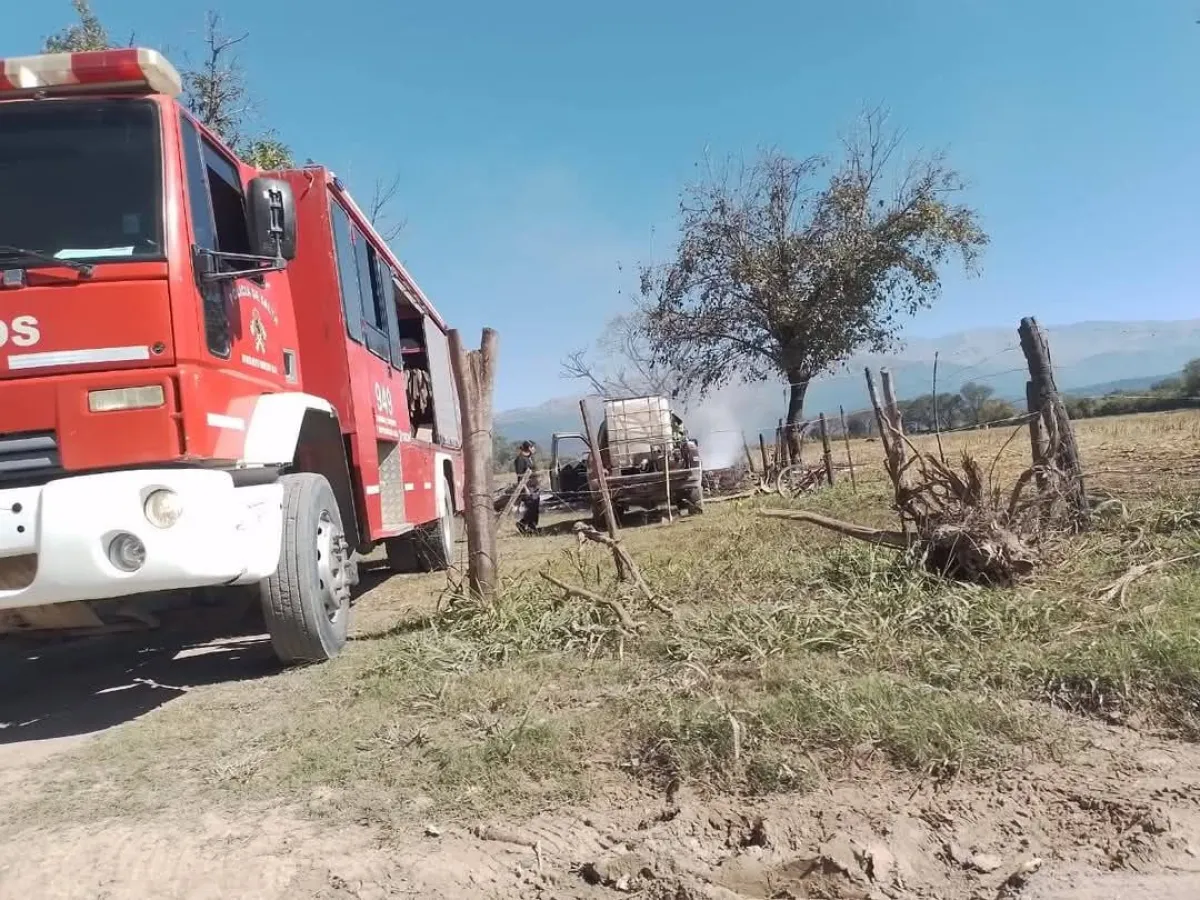 Incendio de una vivienda 