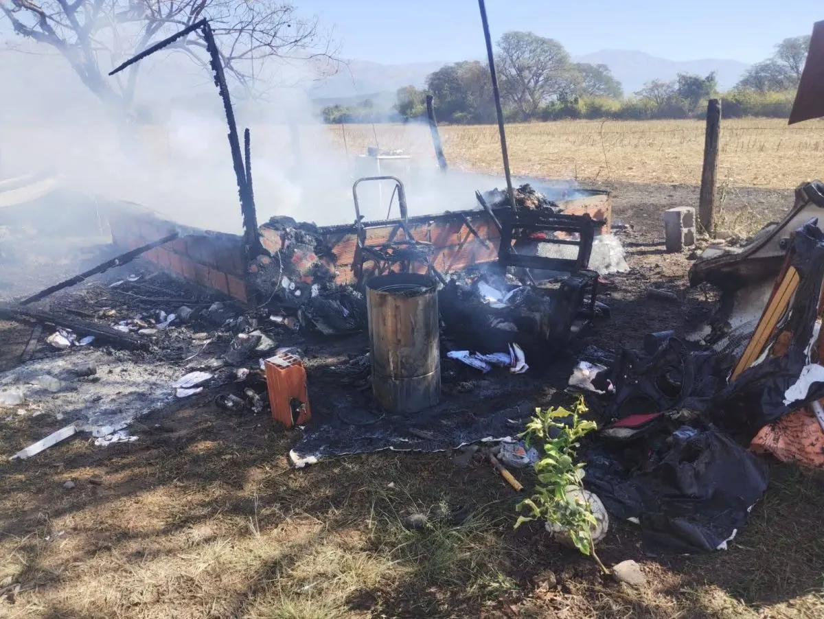Incendio de una vivienda 