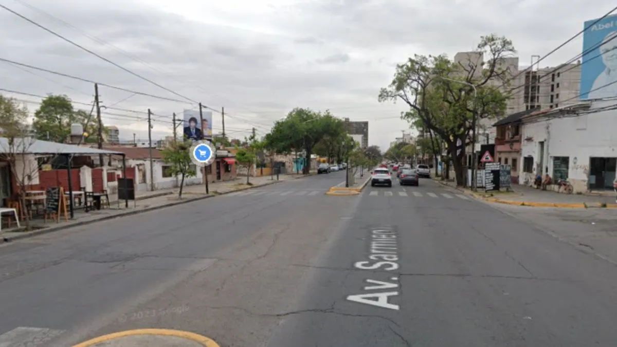 Accidente en Avenida Sarmiento 